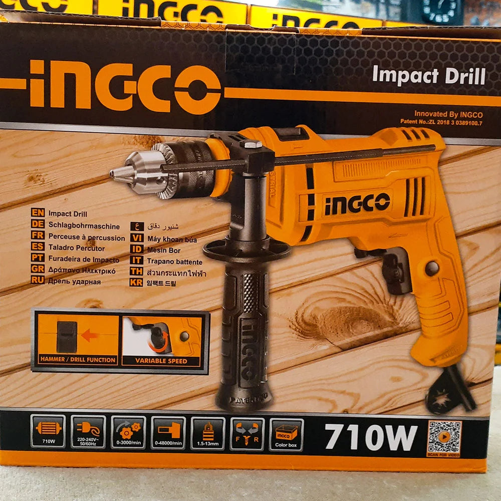 Taladro Percutor INGCO 710 W