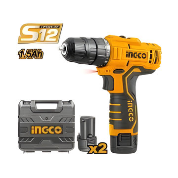 Taladro Inalámbrico de Litio-Ion 12 V – INGCO