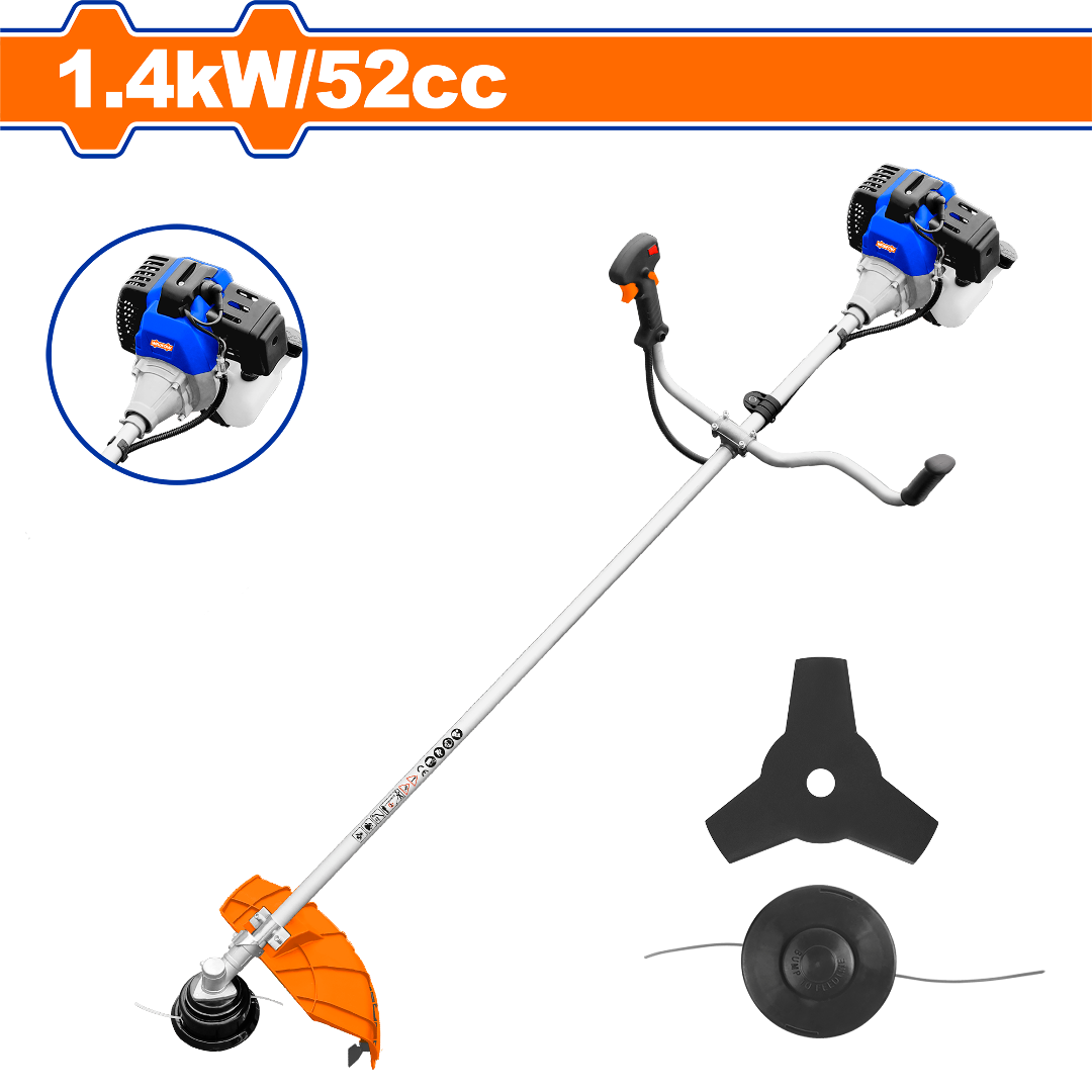 Desmalezadora a Nafta 52cc 1.4kw WADFOW