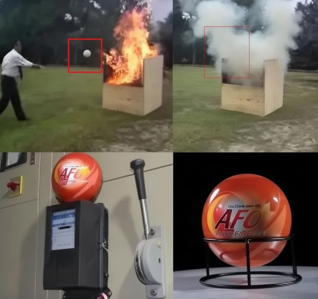 Bomba Extintora Fuego. Extintor